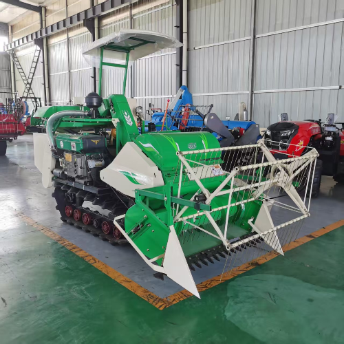 25 HP rice and wheat combine harvester